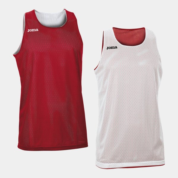 Pánský dres JOMA REVERSIBLET-SHIRT ARO RED-WHITE SLEEVELESS - foto 0