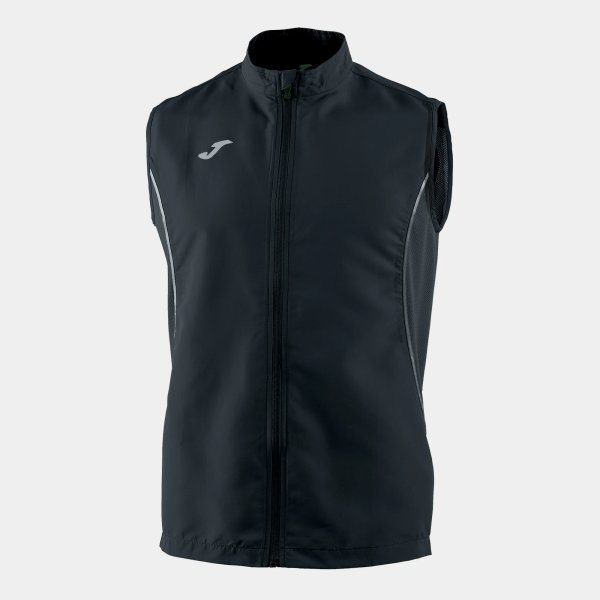 Pánská vesta JOMA VEST RECORD II BLACK SLEEVELESS - foto 0