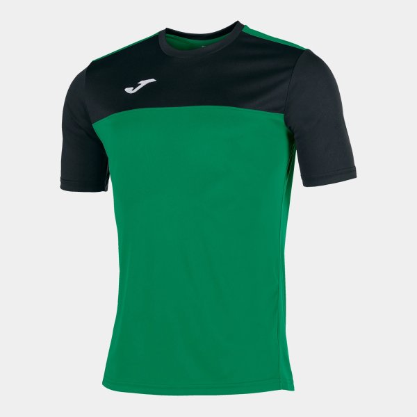 Pánské tričko JOMA S/S T-SHIRT WINNER GREEN-BLACK - foto 0