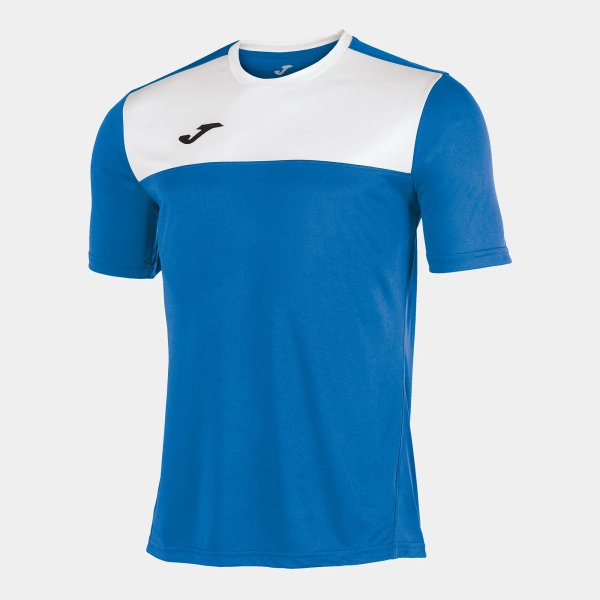 Pánské tričko JOMA S/S T-SHIRT WINNER ROYAL BLUE-WHITE - foto 0