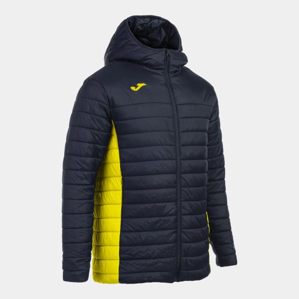 Pánská zimní bunda JOMA URBAN V ANORAK NAVY YELLOW - foto 0