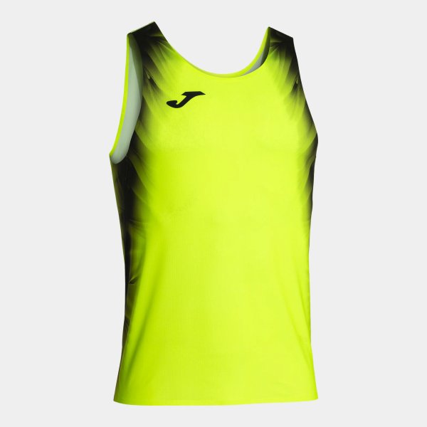 Pánské tílko JOMA ELITE XI TANK TOP FLUOR YELLOW BLACK - foto 0