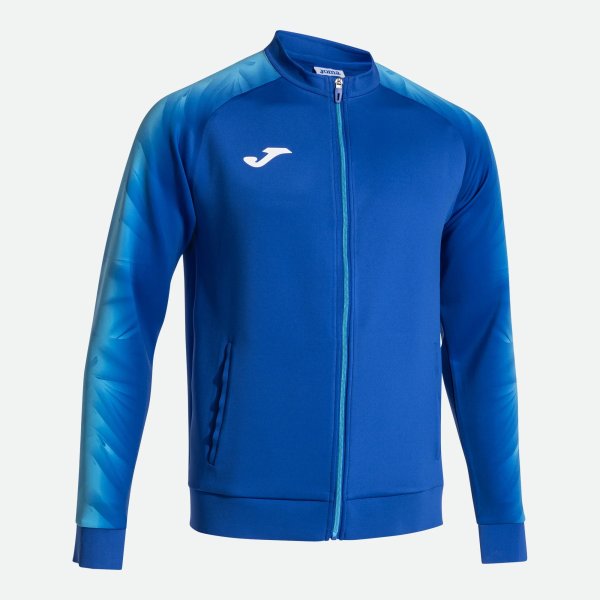 Pánská mikina JOMA ELITE XI FULL ZIP SWEATSHIRT ROYAL - foto 0