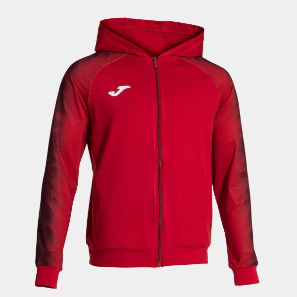 Pánská mikina JOMA ELITE XI ZIP-UP HOODIE RED - foto 0