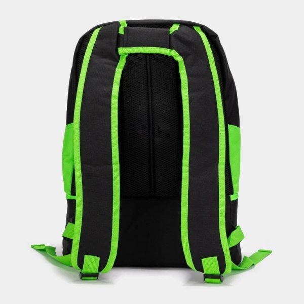 Batoh JOMA ESTADIO III BACKPACK BLACK-FLUORESCENT GREEN - foto 3
