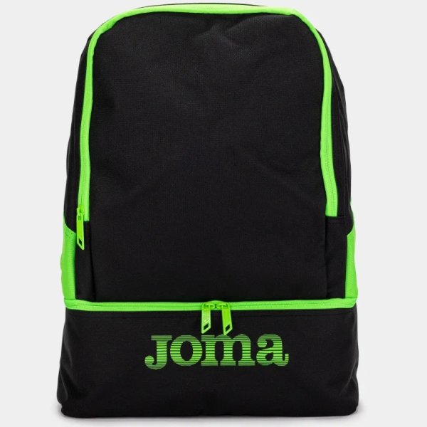 Batoh JOMA ESTADIO III BACKPACK BLACK-FLUORESCENT GREEN - foto 1