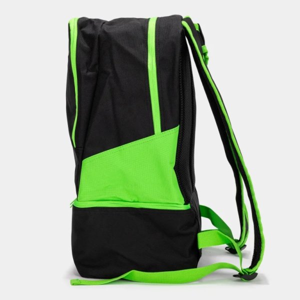 Batoh JOMA ESTADIO III BACKPACK BLACK-FLUORESCENT GREEN - foto 2