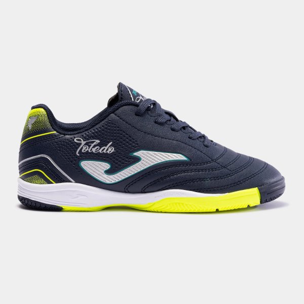 Chlapecké sálové kopačky JOMA TOLEDO JR 2403 NAVY INDOOR - foto 0