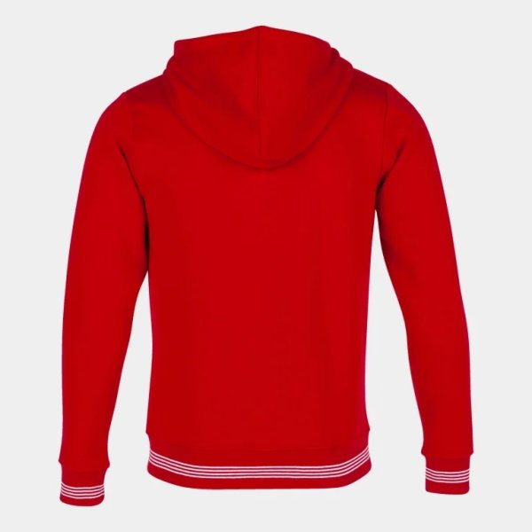 Pánská mikina JOMA CAMPUS III HOODED JACKET RED - foto 6
