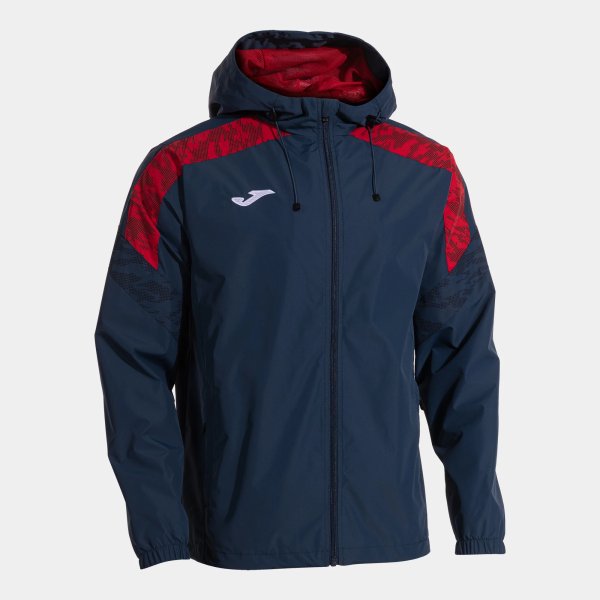 Pánská bunda JOMA CHAMPIONS VIII RAINCOAT NAVY BLUE RED - foto 0