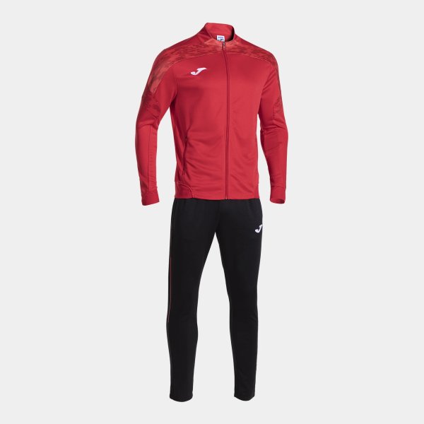 Pánská souprava JOMA CHAMPIONSHIP VIII TRACKSUIT RED BLACK - foto 0