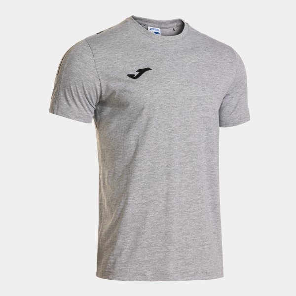 Pánské tričko JOMA OLIMPIADA SHORT SLEEVE T-SHIRT MELANGE GRAY - foto 0