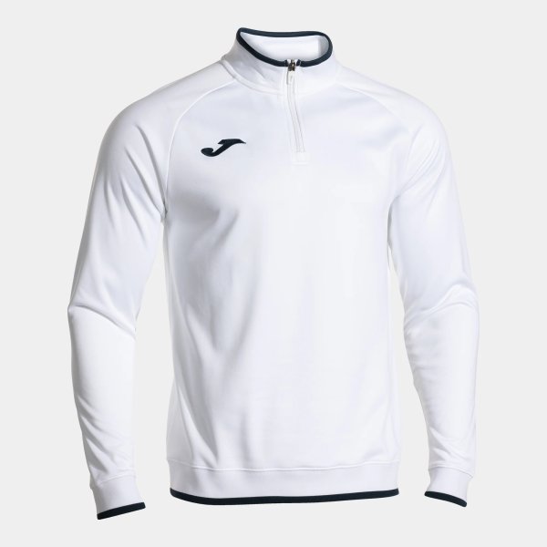 Pánská mikina JOMA VICTORY  SWEATSHIRT WHITE NAVY BLUE - foto 0