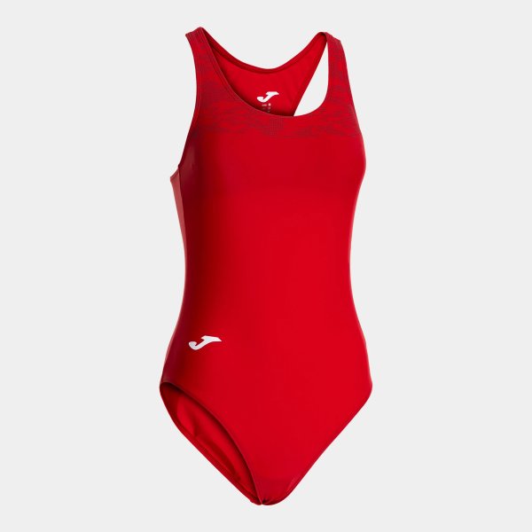 Dámské plavky JOMA SHARK IV SWIMSUIT RED - foto 0